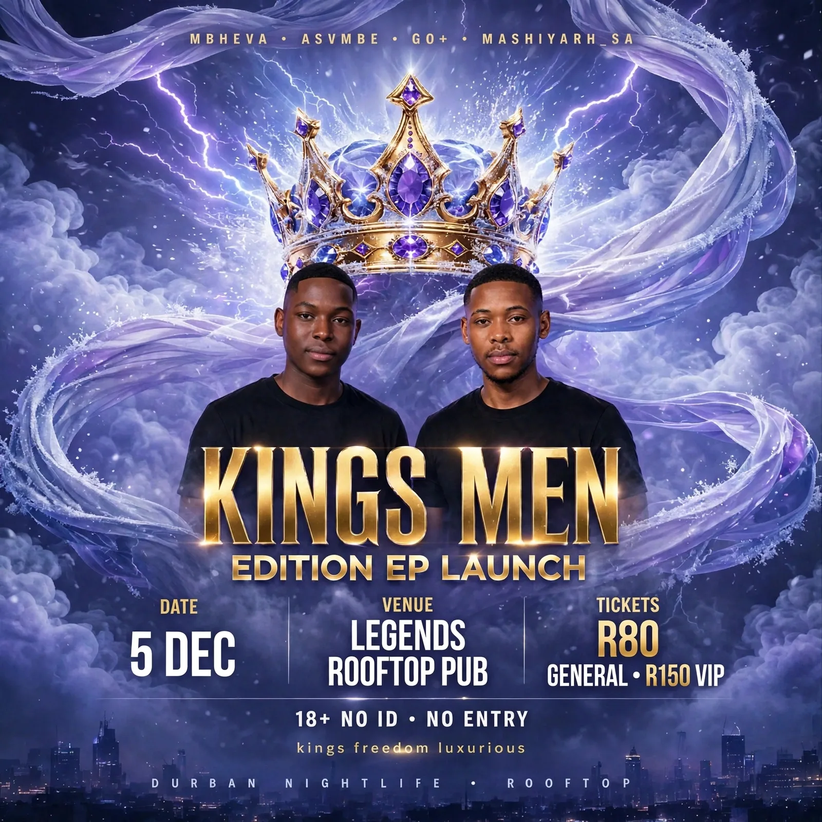 Kings Man edition ep launch